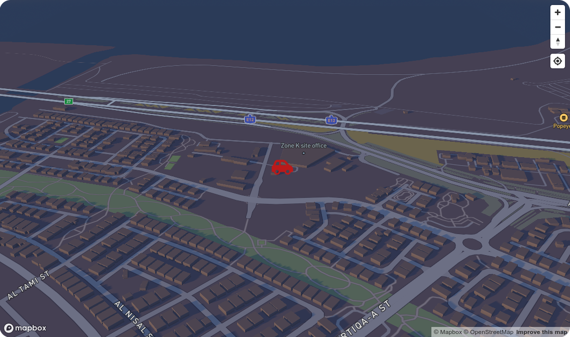 جهاز محدد على الخريطة